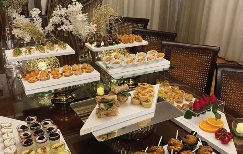 Private home buffet Private home buffet