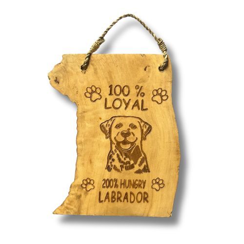 Dog - Wooden Plaque