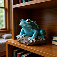 Neon Hops & Dragons Resin Frog Neon Hops & Dragons Resin Frog
