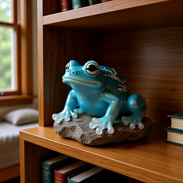 Neon Hops & Dragons Resin Frog Neon Hops & Dragons Resin Frog