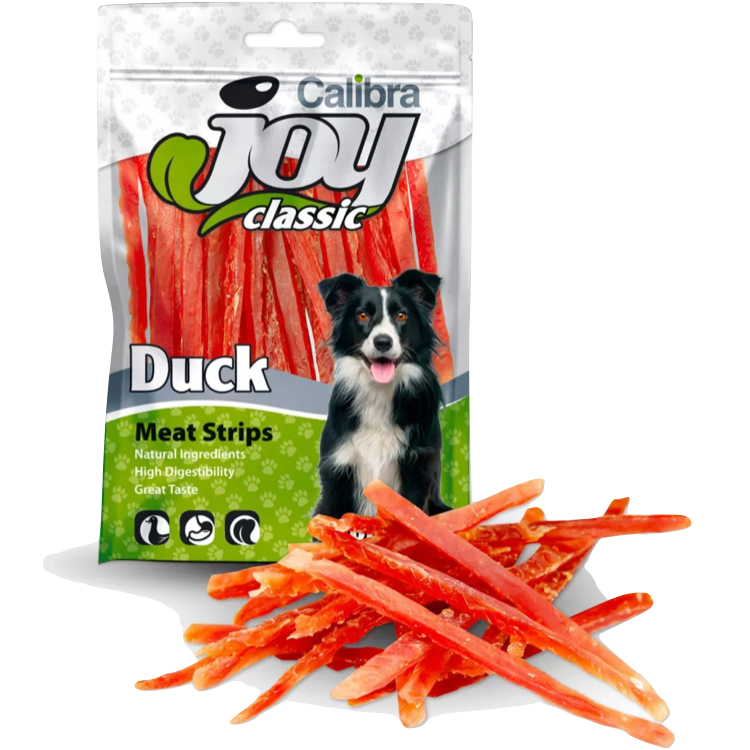Calibra Joy Dog Classic Duck Strips 80g