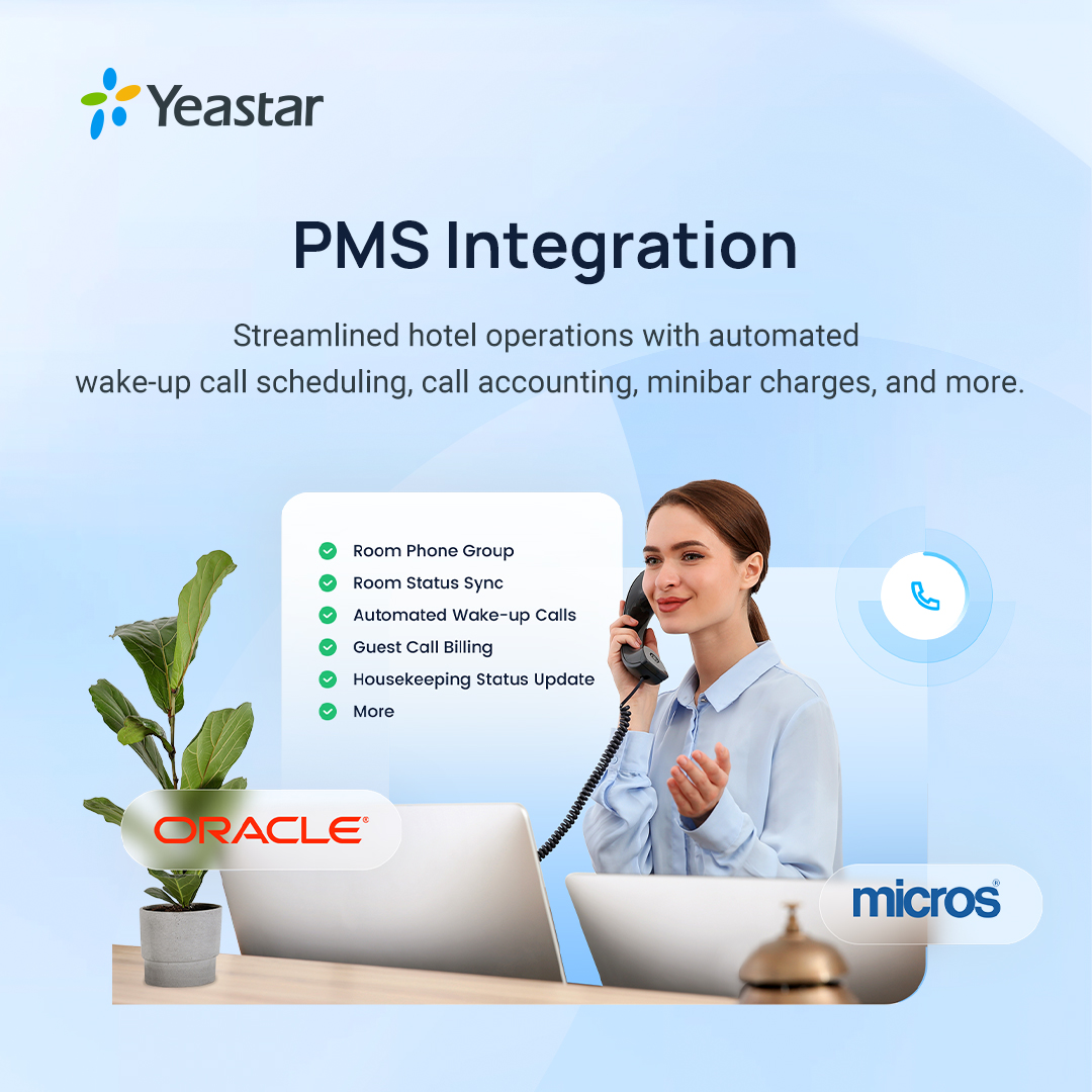 Yeastar PMS Integration (PSE 100 ext)