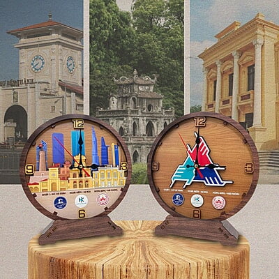 Đồng Hồ Gỗ Kỷ Niệm Đồng Hồ Gỗ Kỷ Niệm