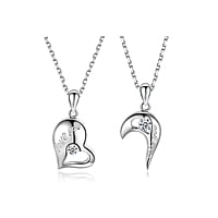 Heart To Heart Necklace Set