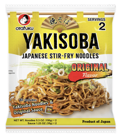 Otafuku Yakisoba 2 serving with Sauce_12/370g