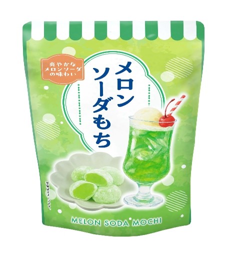 Seiki Melon Soda Mochi Stand Pack 130g_4/12/4.2oz