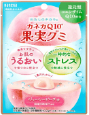 Kaneka Q10 Fruit Gummy Juicy Peach Flavor 40g_8/10/1.4oz