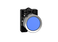 Кнопка XA2EA61,пружинный возврат,СИНЯЯ,1НO