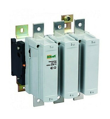 Контактор 22167DEK  КМ103-630A-380B-11