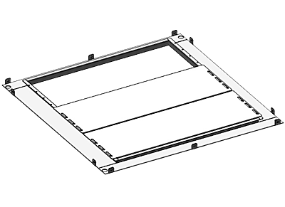 Плата кабельного ввода 600 Ш x 400 Г