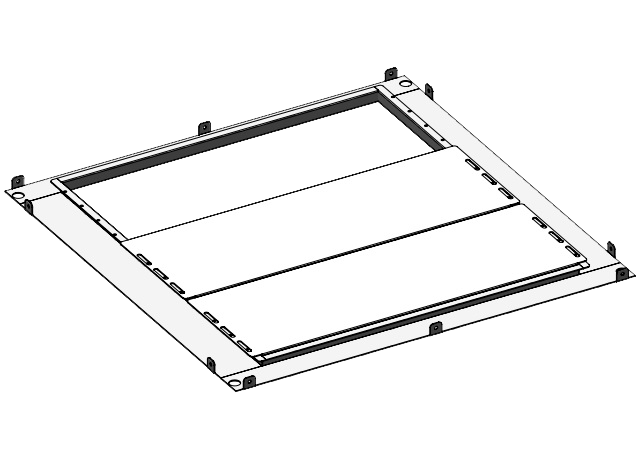 Плата кабельного ввода 600 Ш x 400 Г
