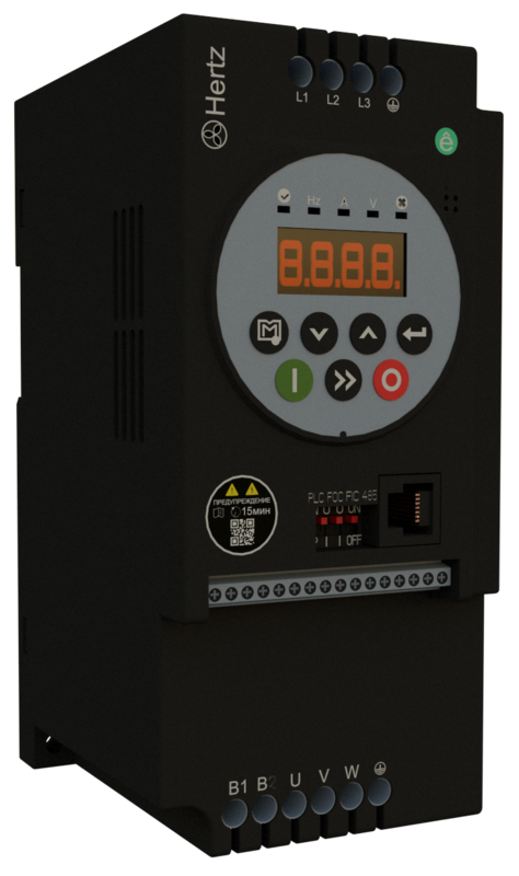 Преобразователь частоты STV050 Hertz 4 кВт 380В ЭМС С3 Преобразователь частоты STV050 Hertz 4 кВт 380В ЭМС С3