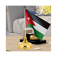 Round flag base