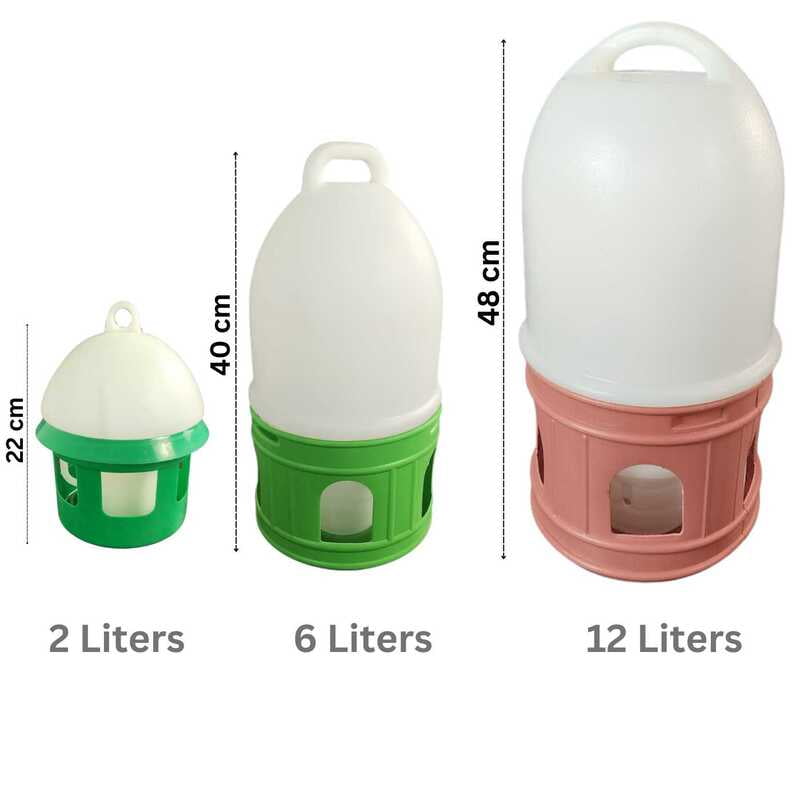 Berkeh Manual Drinker 2 Liter for Pigeon