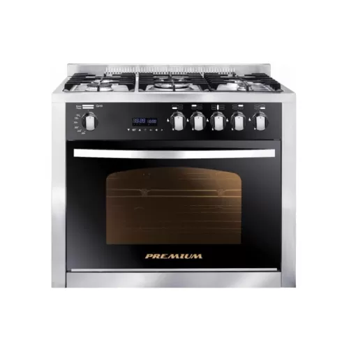 بوتجاز بريميوم 5 شعلة امان كامل جراند شيف كنترول 60×90 PRM6090SS-1GC-511-IDSP-GO-2W