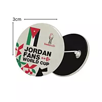 JORDAN World Cup 2026 Fans Pin 3cm