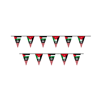 Jordan triangle flag rope