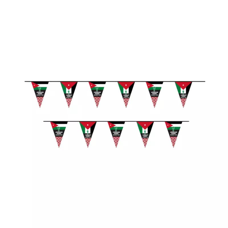 Jordan triangle flag rope