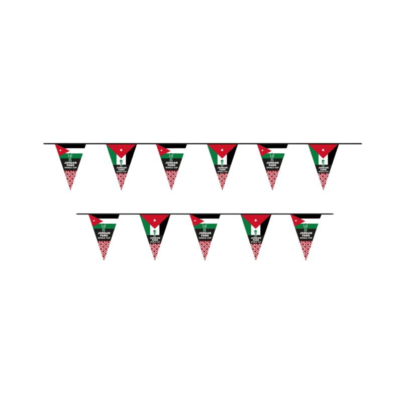 Jordan triangle flag rope