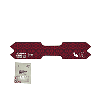 JORDAN World Cup 2026 Fans Silk Tall Scarf Dark Red