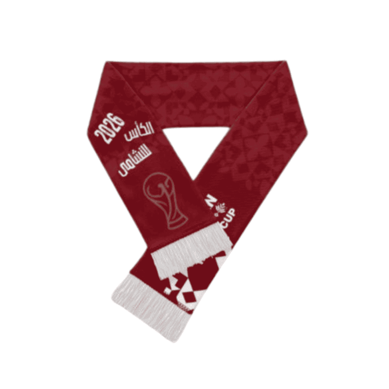 JORDAN World Cup 2026 Fans Silk Scarf Red
