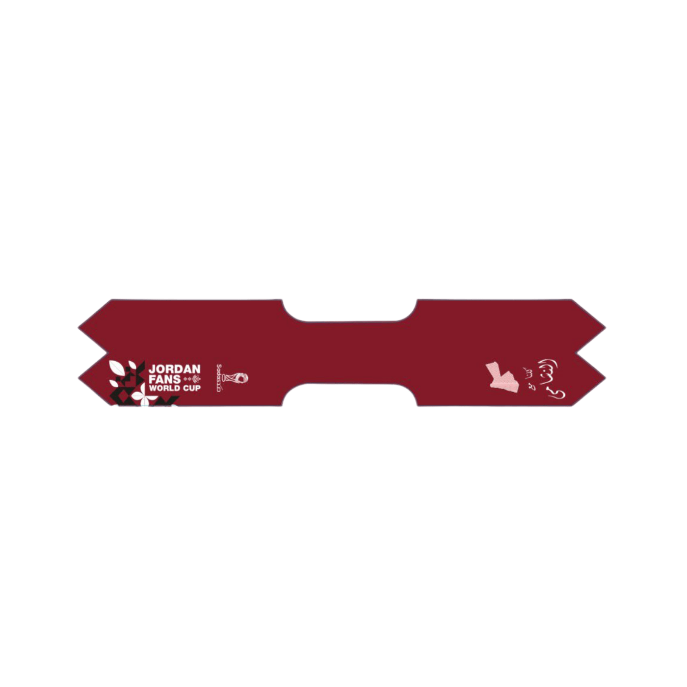 JORDAN World Cup 2026 Fans Tall Ketan Scarf Red