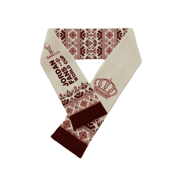 JORDAN World Cup 2026 Fans Silk Scarf  Beige