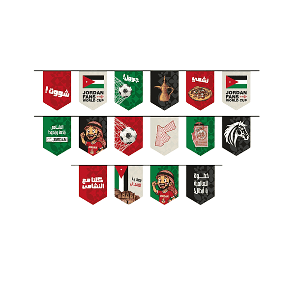 Jordan World Cup 2026 flag rope 20*28