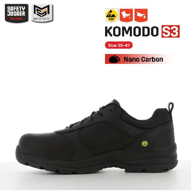 รองเท้าคอมแบท Safety Jogger รุ่น KOMODO รองเท้าเซฟตี้ รองเท้านิรภัย รองเท้าตำรวจ รองเท้าเดินป่า