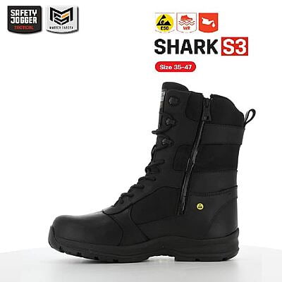 รองเท้าคอมแบท Safety Jogger รุ่น SHARK รองเท้านิรภัย รองเท้าตำรวจ รองเท้าบูท รองเท้าเดินป่า