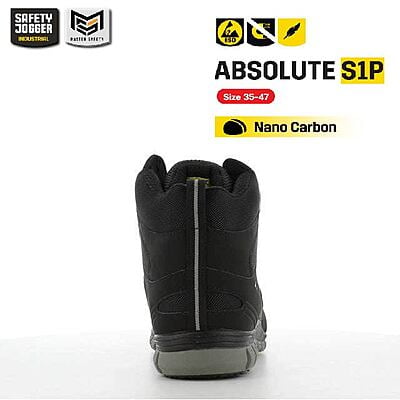 รองเท้าเซฟตี้ Safety Jogger รุ่น ABSOLUTE รองเท้าหัวเหล็ก รองเท้าหุ้มข้อ รองเท้ากันลื่น