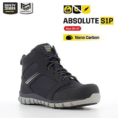 รองเท้าเซฟตี้ Safety Jogger รุ่น ABSOLUTE รองเท้าหัวเหล็ก รองเท้าหุ้มข้อ รองเท้ากันลื่น