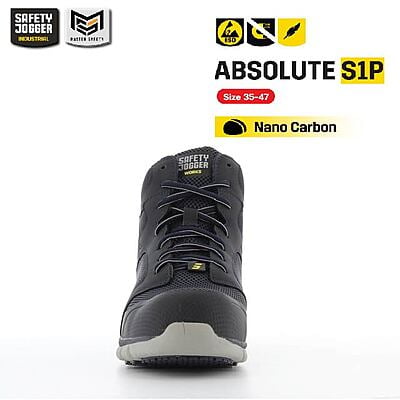 รองเท้าเซฟตี้ Safety Jogger รุ่น ABSOLUTE รองเท้าหัวเหล็ก รองเท้าหุ้มข้อ รองเท้ากันลื่น