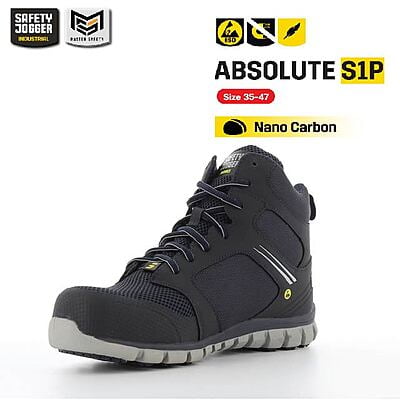 รองเท้าเซฟตี้ Safety Jogger รุ่น ABSOLUTE รองเท้าหัวเหล็ก รองเท้าหุ้มข้อ รองเท้ากันลื่น