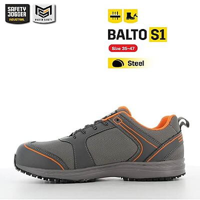 รองเท้าเซฟตี้ Safety Jogger รุ่น BALTO รองเท้านิรภัย รองเท้าหุ้มส้น  รองเท้าหัวเหล็ก รองเท้าผ้าใบ
