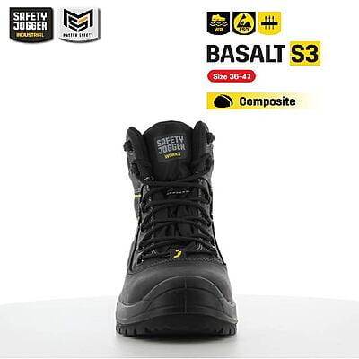 รองเท้าเซฟตี้ Safety Jogger รุ่น BASALT รองเท้านิรภัย รองเท้าหัวเหล็ก รองเท้าหนัง รองเท้าเดินป่า