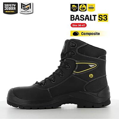 รองเท้าเซฟตี้ Safety Jogger รุ่น BASALT รองเท้านิรภัย รองเท้าหัวเหล็ก รองเท้าหนัง รองเท้าเดินป่า