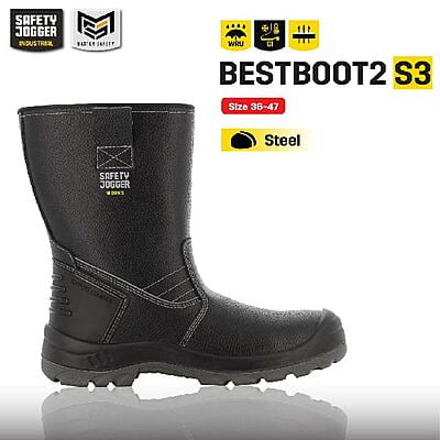 รองเท้าบูทเซฟตี้ Safety Jogger รุ่น BESTBOOT2 รองเท้าบูทนิรภัย รองเท้าบูทหัวเหล็ก รองเท้าบูทกันน้ำ