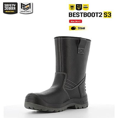 รองเท้าบูทเซฟตี้ Safety Jogger รุ่น BESTBOOT2 รองเท้าบูทนิรภัย รองเท้าบูทหัวเหล็ก รองเท้าบูทกันน้ำ