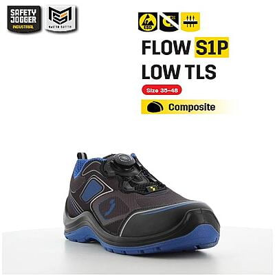 รองเท้าเซฟตี้ปรับหมุน Safety Jogger รุ่น FLOW รองเท้านิรภัย รองเท้าหัวเหล็ก รองเท้ากันลื่น