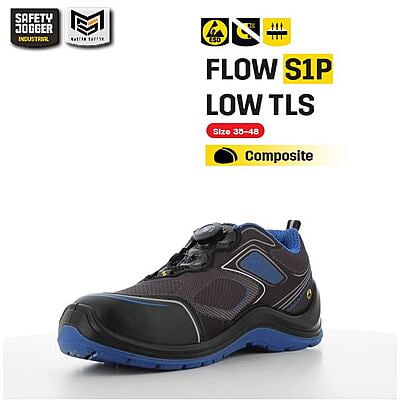 รองเท้าเซฟตี้ปรับหมุน Safety Jogger รุ่น FLOW รองเท้านิรภัย รองเท้าหัวเหล็ก รองเท้ากันลื่น