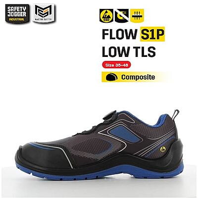 รองเท้าเซฟตี้ปรับหมุน Safety Jogger รุ่น FLOW รองเท้านิรภัย รองเท้าหัวเหล็ก รองเท้ากันลื่น