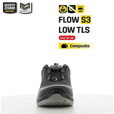 รองเท้าเซฟตี้ Safety Jogger รุ่น FLOW รองเท้านิรภัย รองเท้าหุ้มส้น รองเท้าหัวเหล็ก รองเท้ากันลื่น