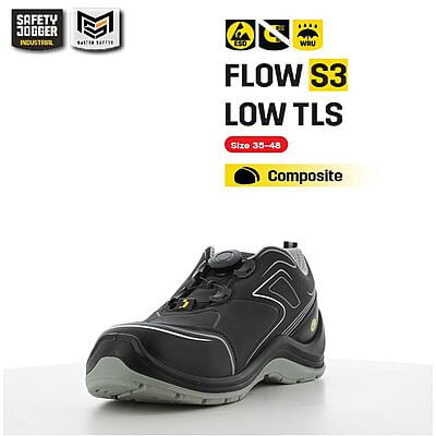 รองเท้าเซฟตี้ Safety Jogger รุ่น FLOW รองเท้านิรภัย รองเท้าหุ้มส้น รองเท้าหัวเหล็ก รองเท้ากันลื่น