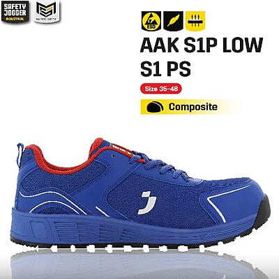 รองเท้าเซฟตี้ Safety Jogger  รุ่น AAK รองเท้านิรภัย รองเท้าหัวเหล็ก รองเท้าหุ้มส้น รองเท้ากันลื่น