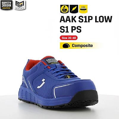 รองเท้าเซฟตี้ Safety Jogger  รุ่น AAK รองเท้านิรภัย รองเท้าหัวเหล็ก รองเท้าหุ้มส้น รองเท้ากันลื่น