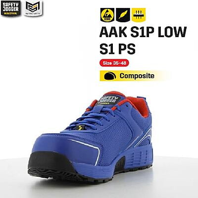 รองเท้าเซฟตี้ Safety Jogger  รุ่น AAK รองเท้านิรภัย รองเท้าหัวเหล็ก รองเท้าหุ้มส้น รองเท้ากันลื่น