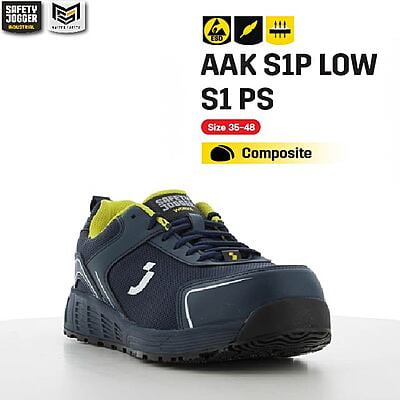 รองเท้าเซฟตี้ Safety Jogger  รุ่น AAK รองเท้านิรภัย รองเท้าหัวเหล็ก รองเท้าหุ้มส้น รองเท้ากันลื่น