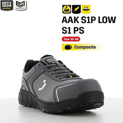 รองเท้าเซฟตี้ Safety Jogger  รุ่น AAK รองเท้านิรภัย รองเท้าหัวเหล็ก รองเท้าหุ้มส้น รองเท้ากันลื่น