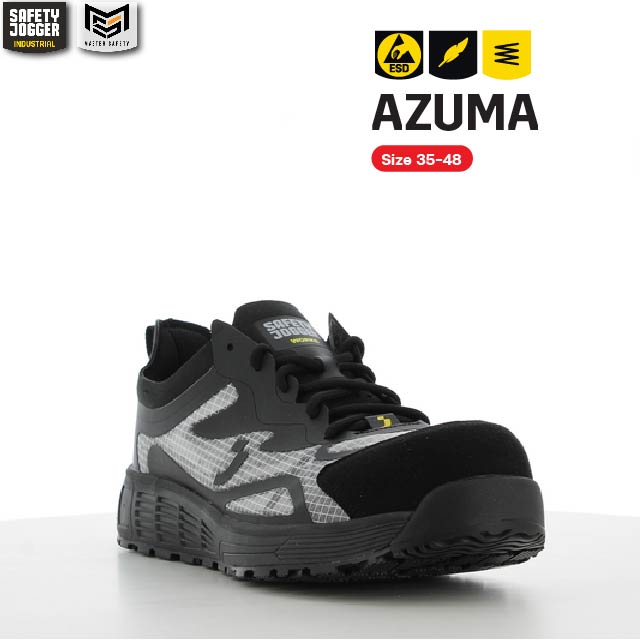 รองเท้าเซฟตี้ Safety Jogger  รุ่น AZUMA รองเท้านิรภัย รองเท้าหัวพลาสติก รองเท้ากันลื่น